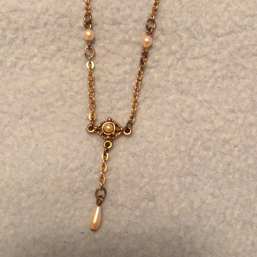 Gold necklace